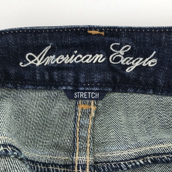 American Eagle Outfitters Jean Shorts Stretch Cuff - Picture 3 of 6